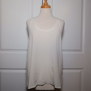 Chaser White Sheer Strappy Top